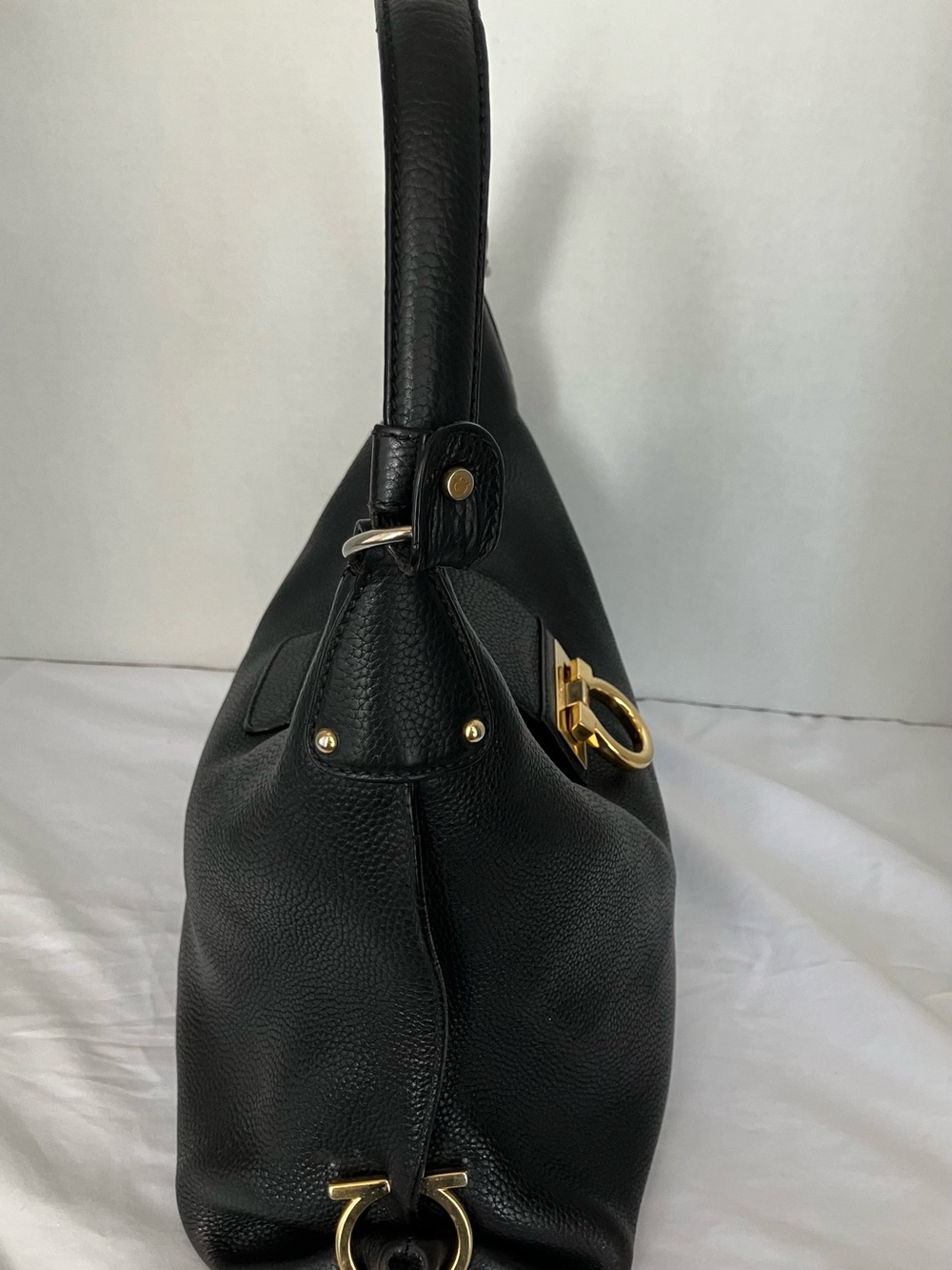 Salvatore Ferragamo Soft Leather Shoulder Bag - Picture 6 of 14